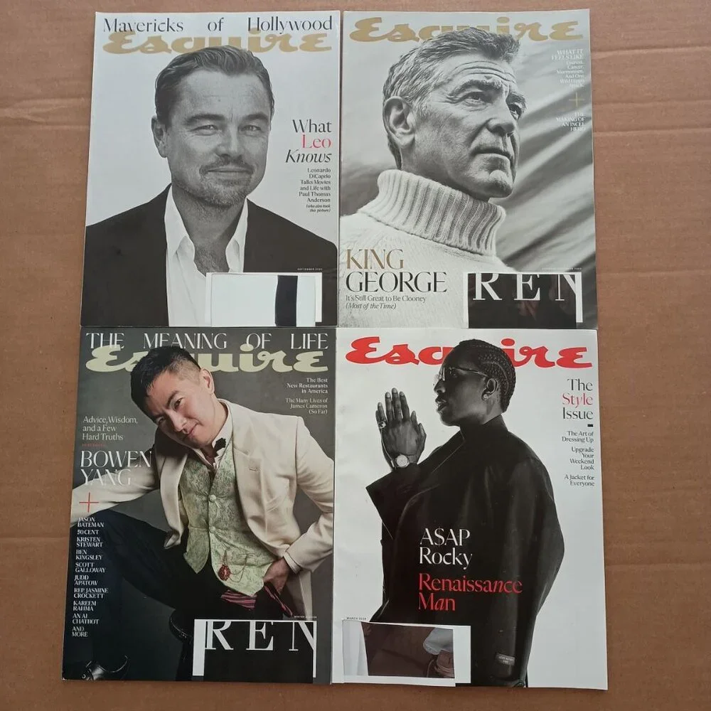 Esquire magazine 4 pack September 2025 to March 2026